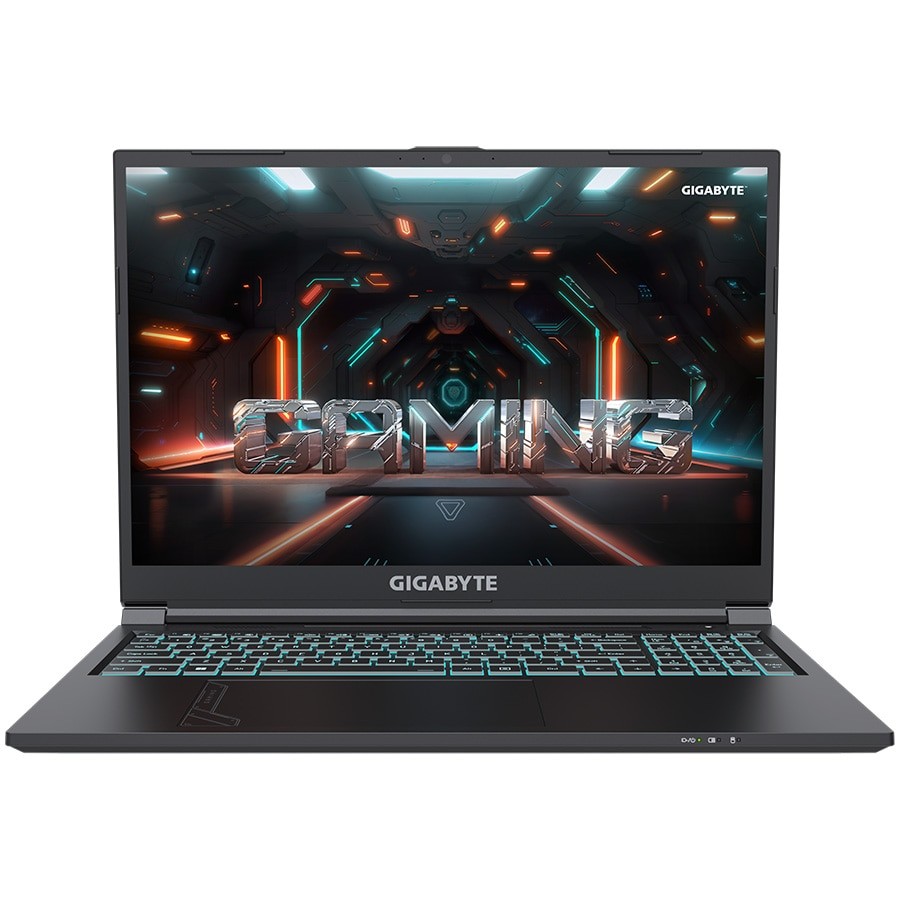 Laptop Gaming Gigabyte G6 MF cu procesor Intel® Core™ i7-13620H pana la 4.9GHz, 16'', Full HD+, 165Hz, 16GB DDR5 RAM, 512GB SSD, Nvidia RTX 4050 6GB GDDR6, No OS, Black