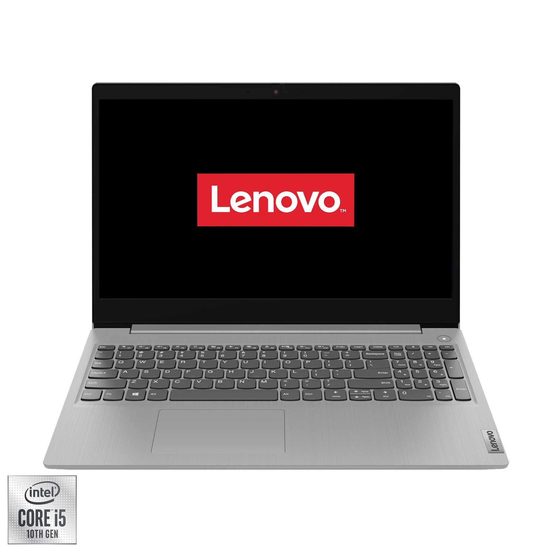 Laptop Lenovo IdeaPad 3 15IIL05 cu procesor Intel® Core™ i5-1035G1, 15.6" Full HD, 12GB, 512GB SSD, Intel® UHD Graphics, FreeDOS, Platinum Grey