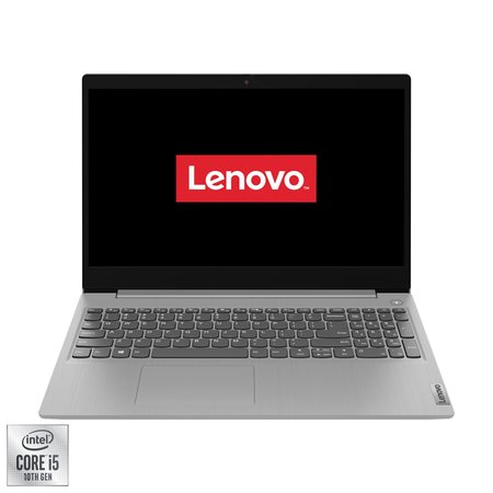 Laptop Lenovo IdeaPad 3 15IIL05 cu procesor Intel® Core™ i5-1035G1, 15.6" Full HD, 12GB, 512GB SSD, Intel® UHD Graphics, FreeDOS, Platinum Grey