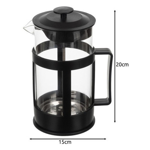 Aparat cafea/ceai Ruhhy, 12 x 14 x 22 cm, negru