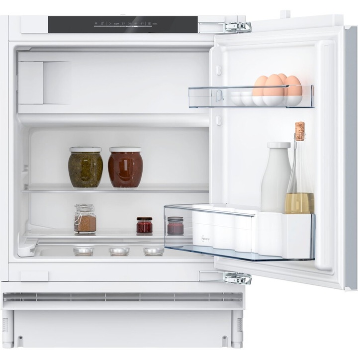 Frigider incorporabil Neff KU2222FD0 N 50, 110 l, afisaj LED, SuperCool, SuperFreezing, modul ECO, modul vacanta, Home Connect
