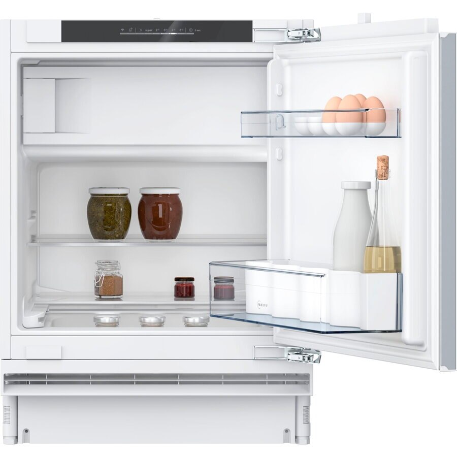 Frigider incorporabil Neff KU2222FD0 N 50, 110 l, afisaj LED, SuperCool, SuperFreezing, modul ECO, modul vacanta, Home Connect