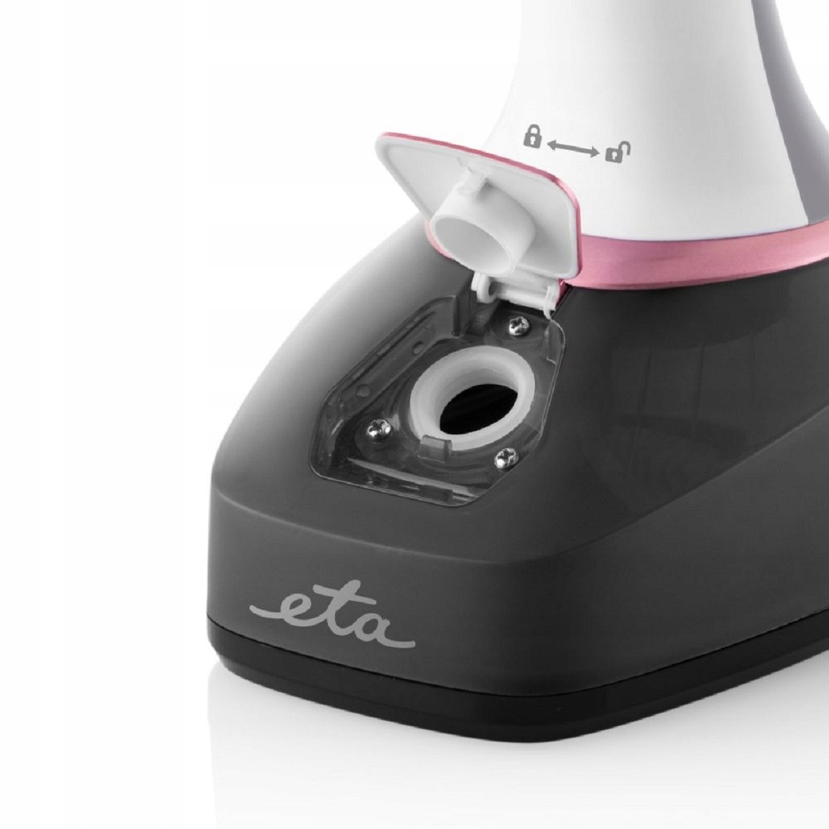 Fier de calcat cu abur ETA Stephany, ceramica, 1400W, alb-gri, 380ml
