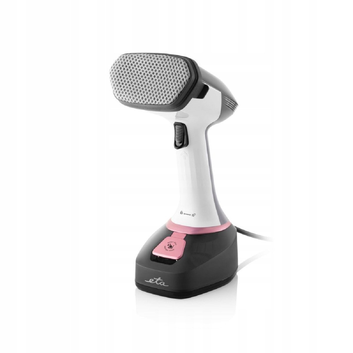 Fier de calcat cu abur ETA Stephany, ceramica, 1400W, alb-gri, 380ml