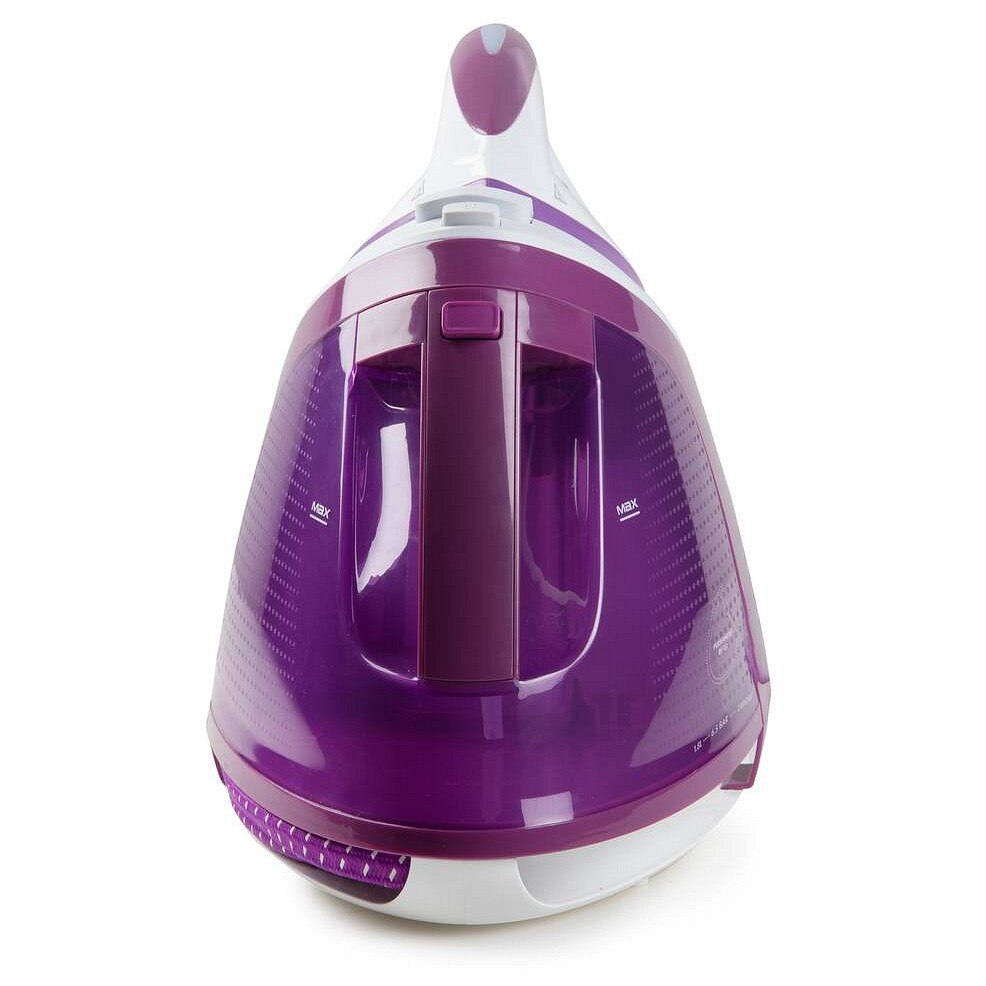 Statie de calcat cu abur DOMO DO7115S, pompa 6,5 bar, abur 330 g/impuls, 2400 W, talpa ceramica, mov/alb, 1,8 l