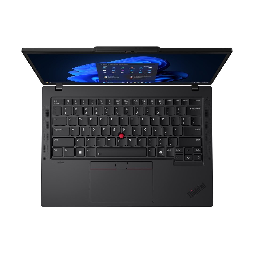 Laptop Lenovo ThinkPad T14 G6, 14" WUXGA, Intel® Core™ Ultra 7 255U pana la 5.2 GHz, 16 GB RAM LPDDR5x 5600, 1 TB SSD, Intel Graphics, Windows 11 Pro, Black 1 TB