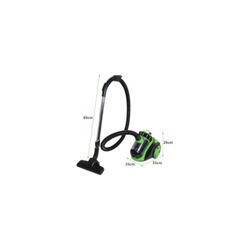Aspirator fara sac, 899W, 3L, putere de aspiratie mare, verde, 33x25x29cm