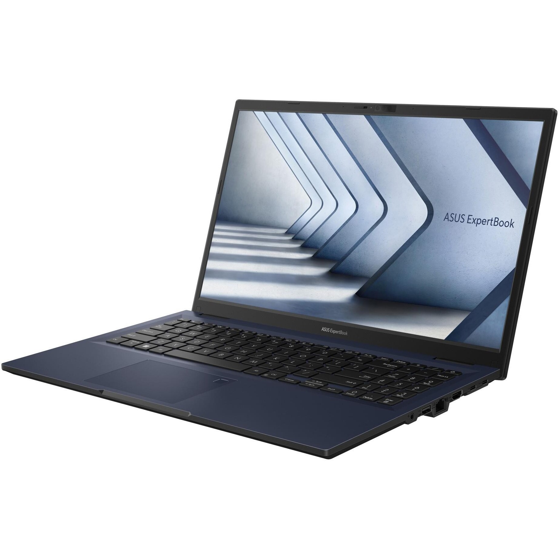 Laptop ASUS ExpertBook B1 B1502CBA cu procesor Intel® Core™ i5-1235U pana la 4.4 GHz, 15.6", Full HD, 8GB DDR4, 512GB SSD, Intel® UHD Graphics, No OS, Star Black, 3 years warranty