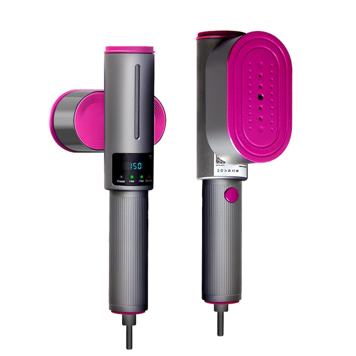 Fier de calcat portabil 2 in 1, mini fier de calcat 110-120V, pentru acasa si calatorii