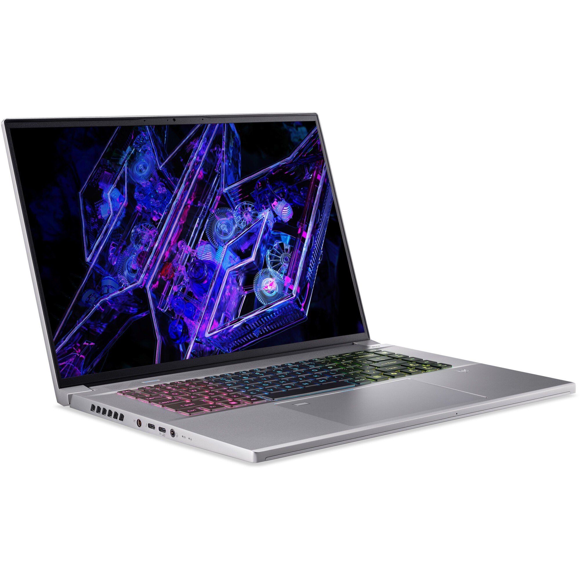 Laptop Gaming Acer Predator Triton Neo 16 PTN16-51-7179 cu procesor Intel® Core™ Ultra 7 155H pana 4.8GHz, 16" WQXGA+, IPS, 165Hz, 32 GB LPDDR5X RAM, 1TB SSD, NVIDIA® GeForce RTX™ 4070, No OS, Sparkly Silver