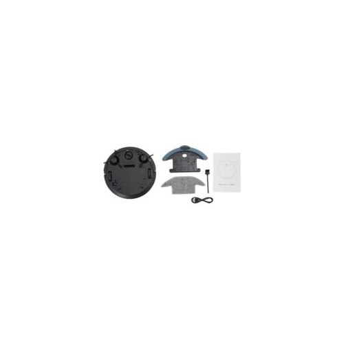 Aspirator robot 3 in 1, 1100Pa, functie de mopare, 2 moduri de curatare, negru, 30x27.8x6.8cm