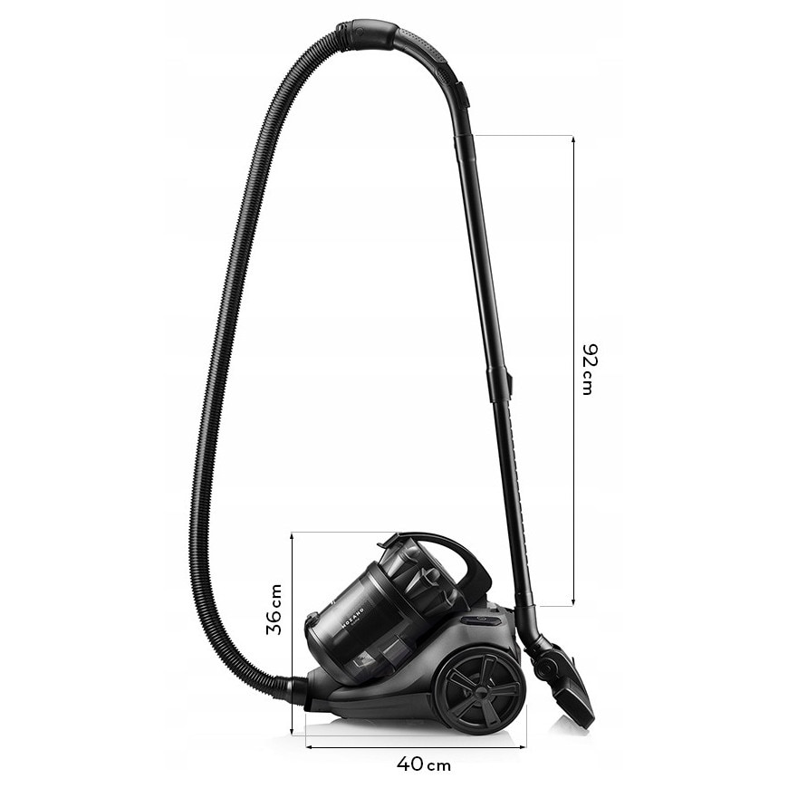 Aspirator Mozano Cyclonic 4000, fara sac, 3L, accesorii incluse