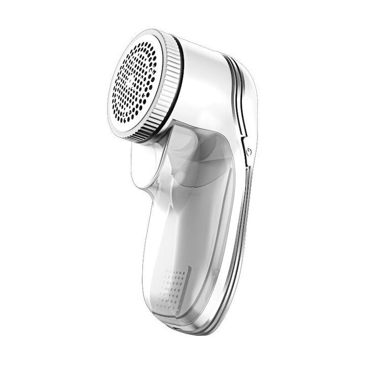 Aparat electric pentru scame portabil, reincarcabil USB, pentru haine si covoare albe, dimensiune ultra-compacta