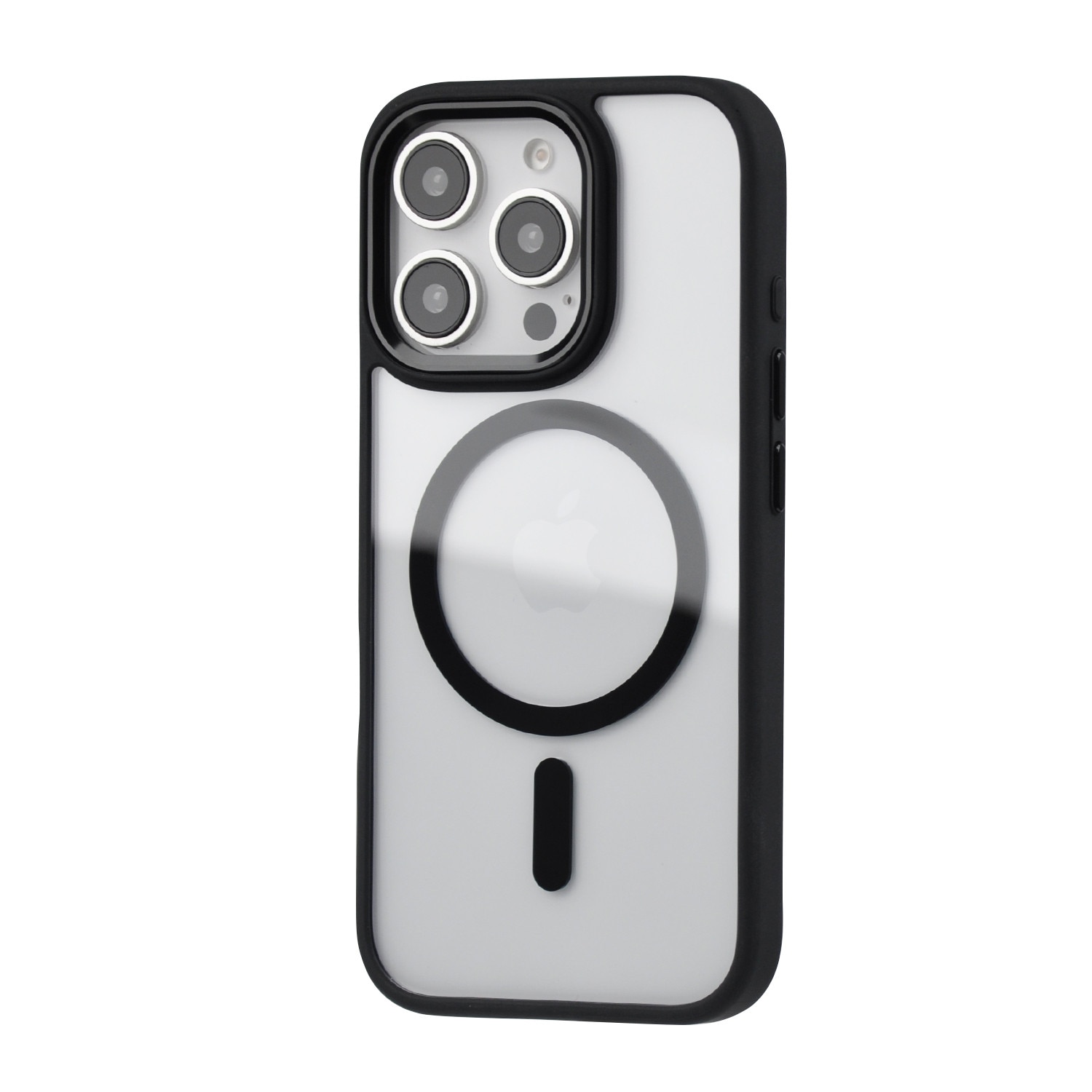 Husa de protectie, pentru Apple iPhone 16 Pro, incarcare MagSafe, protectie si aspect premium, model Honor, negru