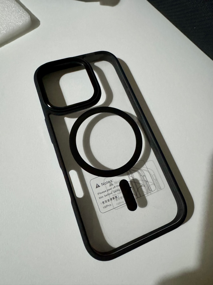 Husa de protectie, pentru Apple iPhone 16 Pro, incarcare MagSafe, protectie si aspect premium, model Honor, negru