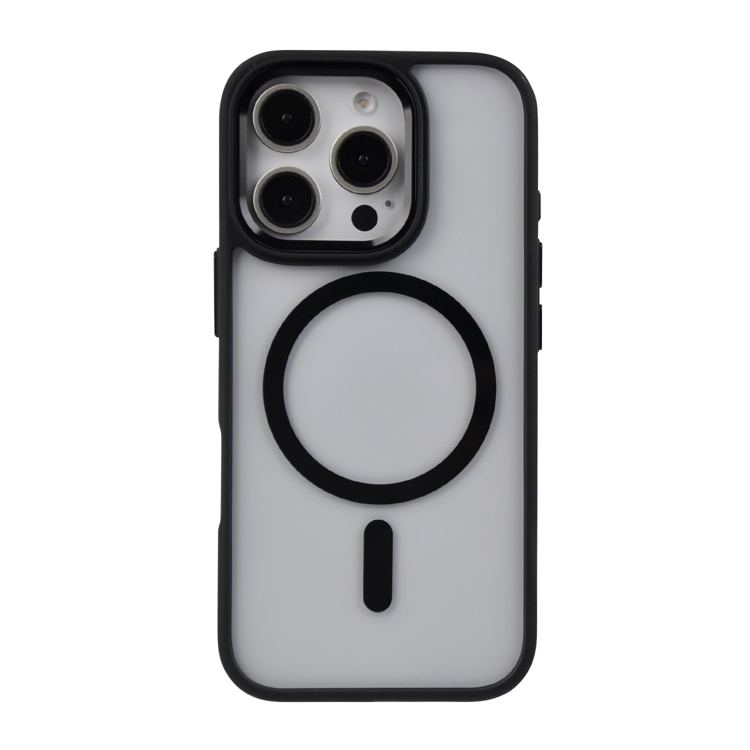 Husa de protectie, pentru Apple iPhone 16 Pro, incarcare MagSafe, protectie si aspect premium, model Honor, negru