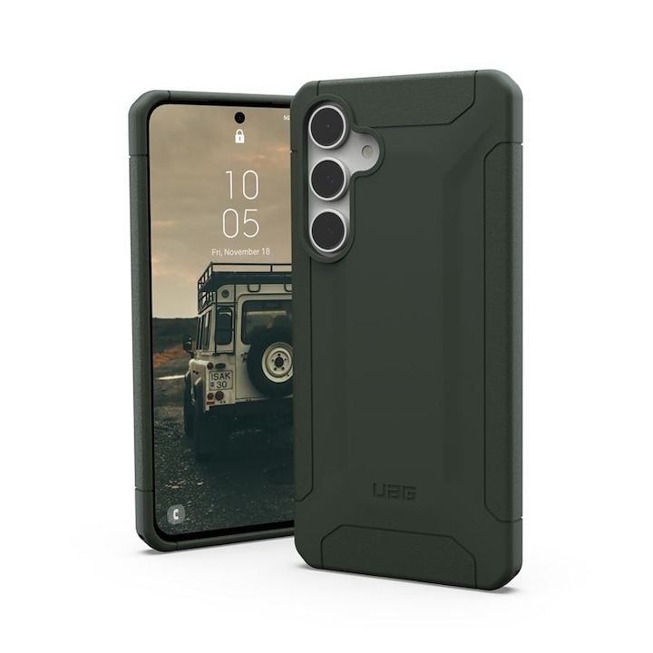 Carcasa UAG Scout compatibila cu Samsung Galaxy S24 FE Olive Green