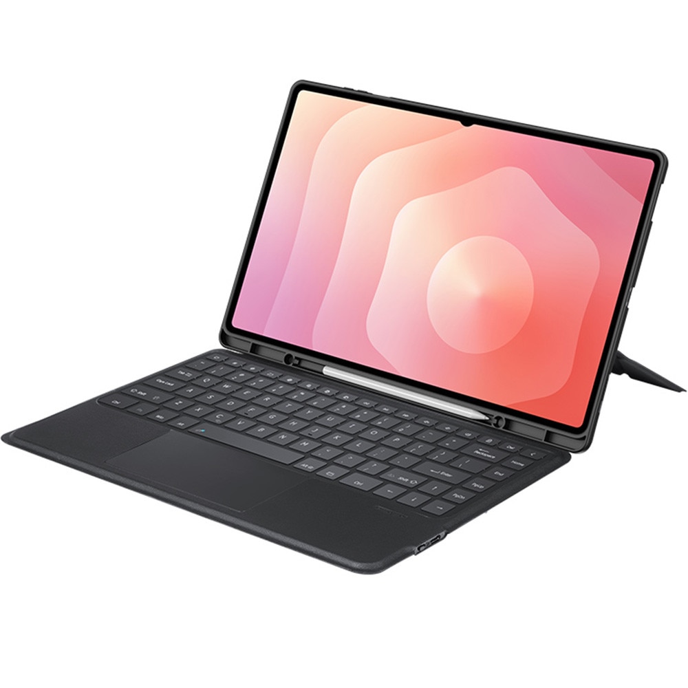 Husa tableta Dux Ducis DK cu tastatura si touchpad, neagra, pentru Samsung Galaxy Tab S11 Ultra 14.6"