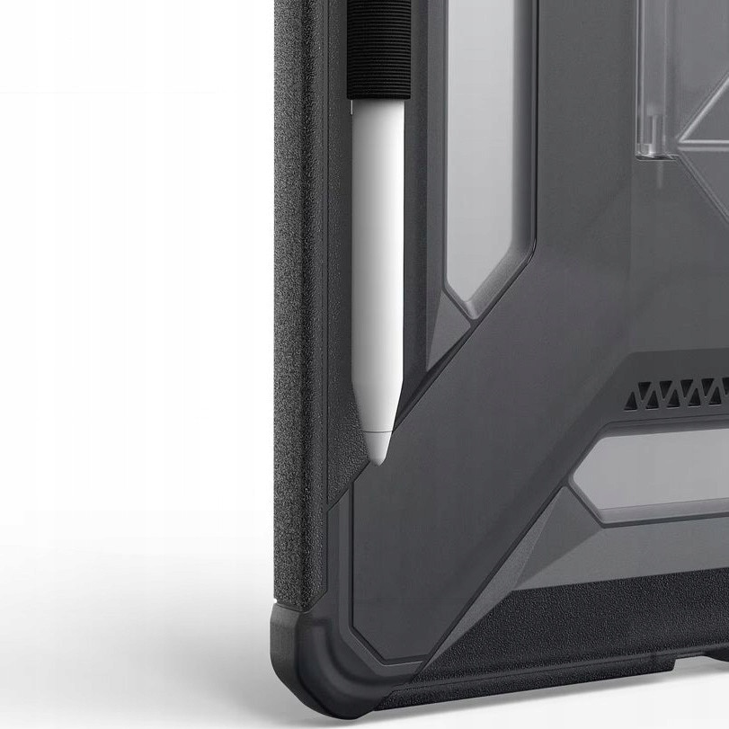 Etui Urban Armor Gear Scout Plus pentru iPad Air 11", TPU, colturi intarite, Ash, 2025