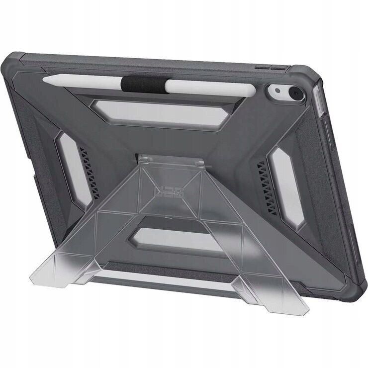 Etui Urban Armor Gear Scout Plus pentru iPad Air 11", TPU, colturi intarite, Ash, 2025