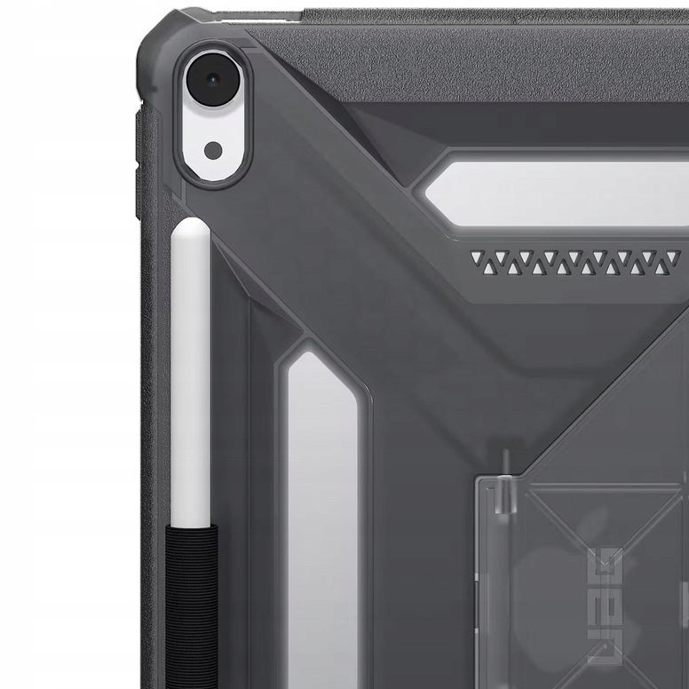 Etui Urban Armor Gear Scout Plus pentru iPad Air 11", TPU, colturi intarite, Ash, 2025