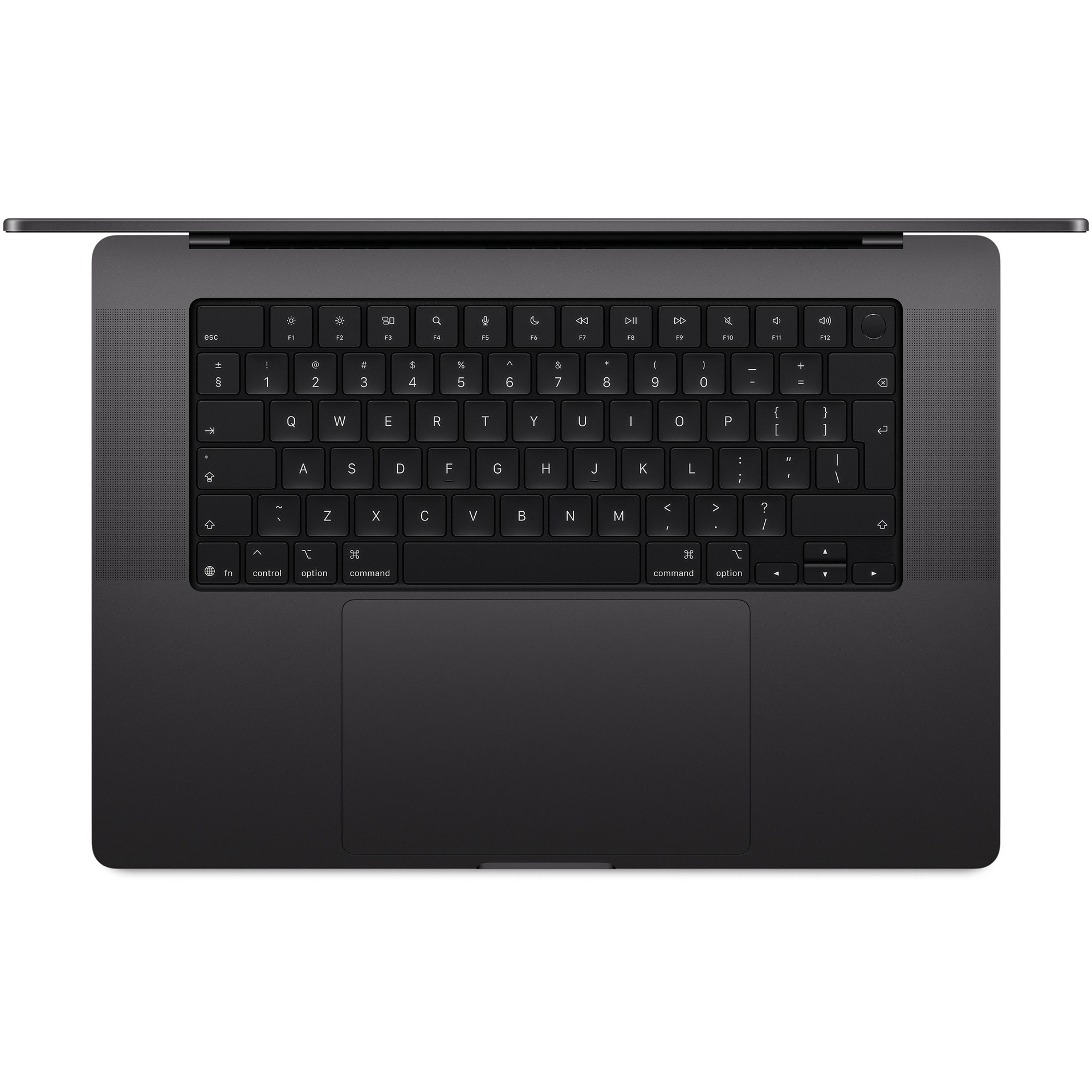 Apple MacBook Pro 16'' cu procesor Apple M5 MAX, display 16.2 inch Retina XDS Nano Texture Glass, 18 nuclee CPU, 40 nuclee GPU, memorie 64GB RAM, spatiu de stocare 2TB SSD, Space Black, Tastatura INT