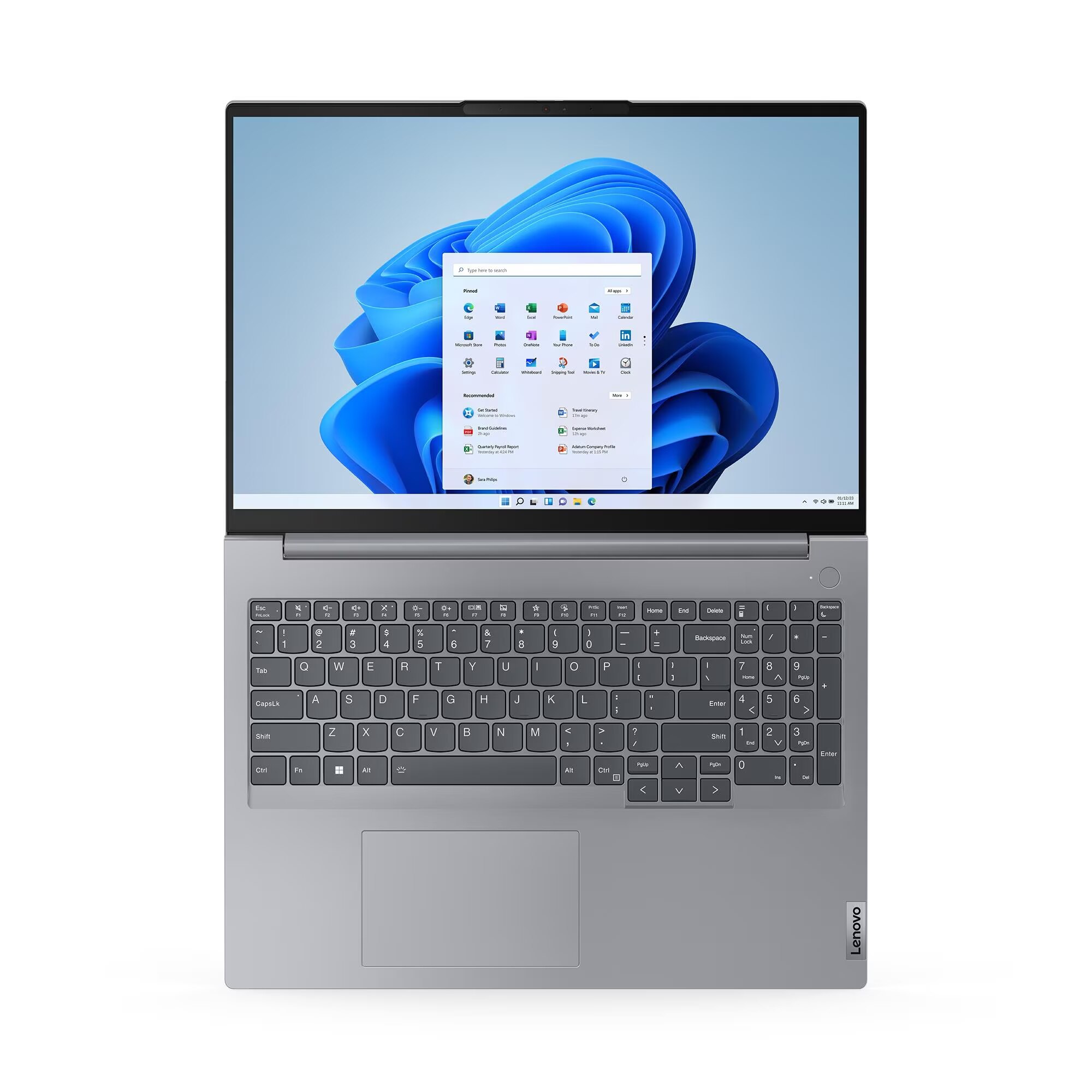 Laptop Lenovo ThinkBook 16 G6 IRL Intel Core i3-1315U, 8GB DDR5, SSD 256GB, ecran 16” WUXGA, Windows 11 Pro – portabil, puternic si optimizat pentru munca si divertisment