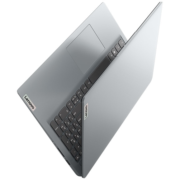 Laptop Lenovo IdeaPad 1 15AMN7 cu procesor AMD Ryzen™ 3 7320U pana la 4.1 GHz, 15.6", Full HD, 16GB DDR5, 512GB SSD, AMD Radeon™ 610M Graphics, No OS, Cloud Grey
