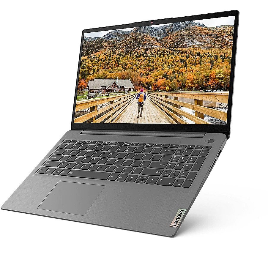 Laptop Lenovo IdeaPad 3 15ALC6, AMD Ryzen 7 5700U pana la 4.3GHz, 15.6" Full HD, 512GB SSD, 8GB RAM, AMD Radeon Graphics, No DOS, Arctic Grey