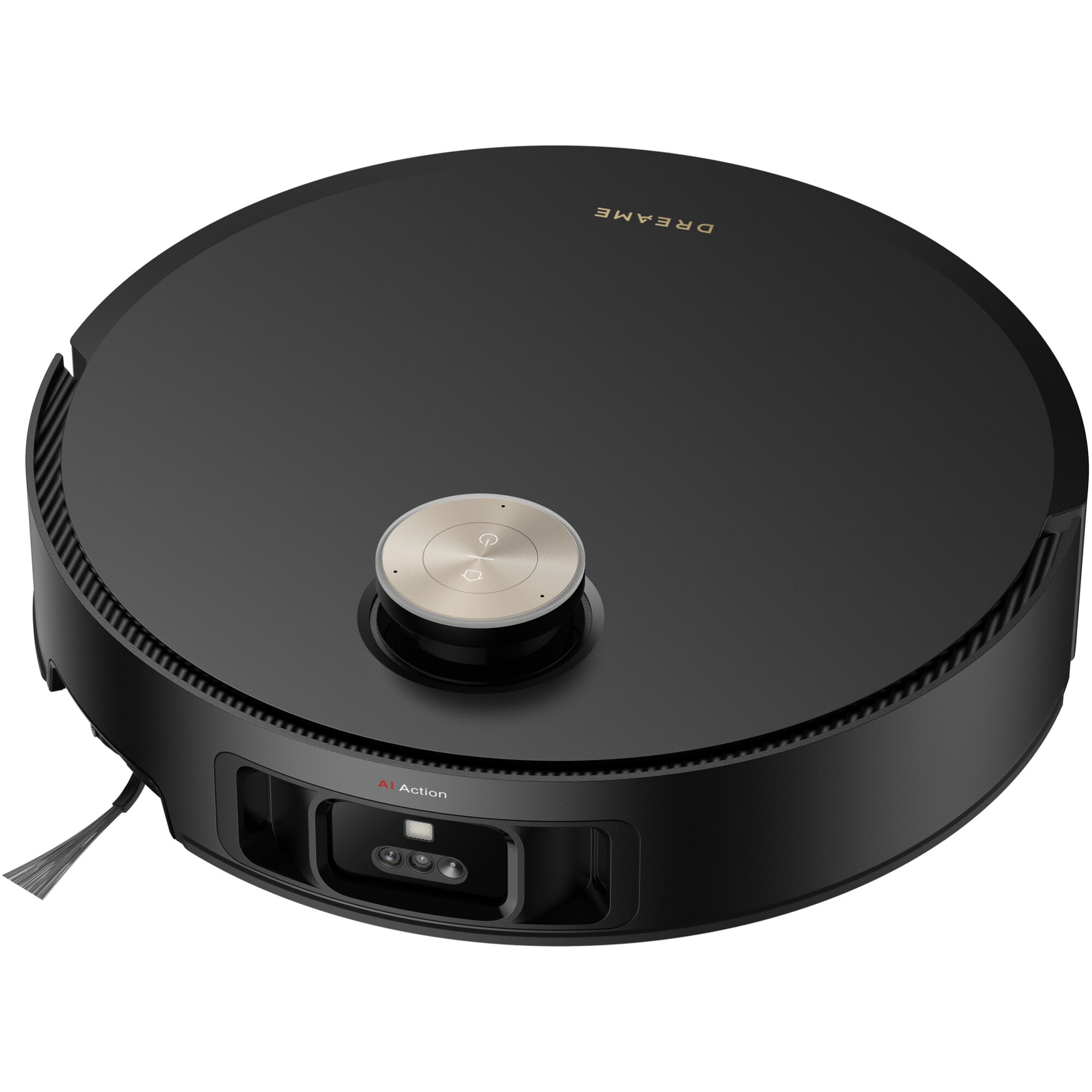RESIGILAT: Robot de aspirare cu mop Dreame X50 Ultra RLX85CE-6-BK, detectare AI a obstacolelor și navigare la 360°, comanda vocala, depasire obstacol de 6CM, aspirare 20000Pa, perie dubla anti-incurcare, baterie 6400mAh, negru