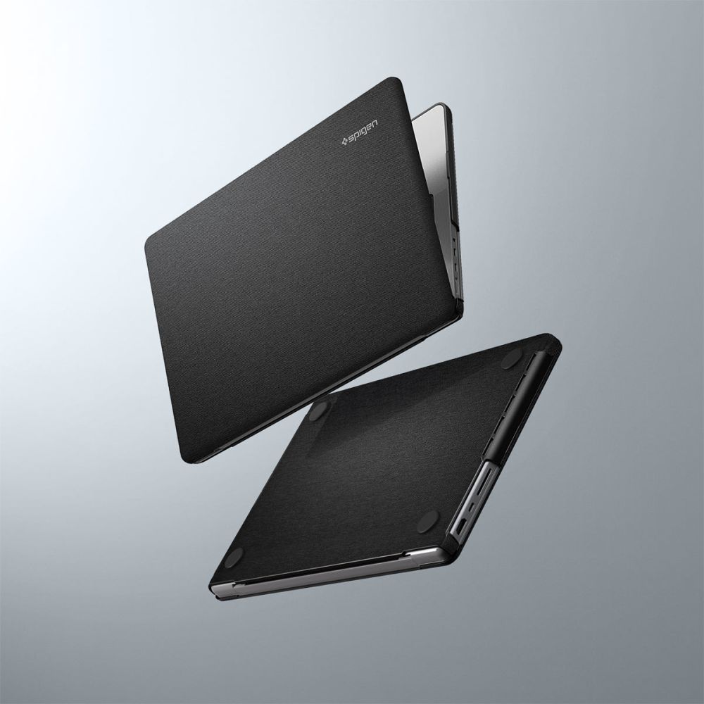 Carcasa laptop Spigen Urban Fit compatibila cu Macbook Pro 14 inch 2021/2022/2023 Black