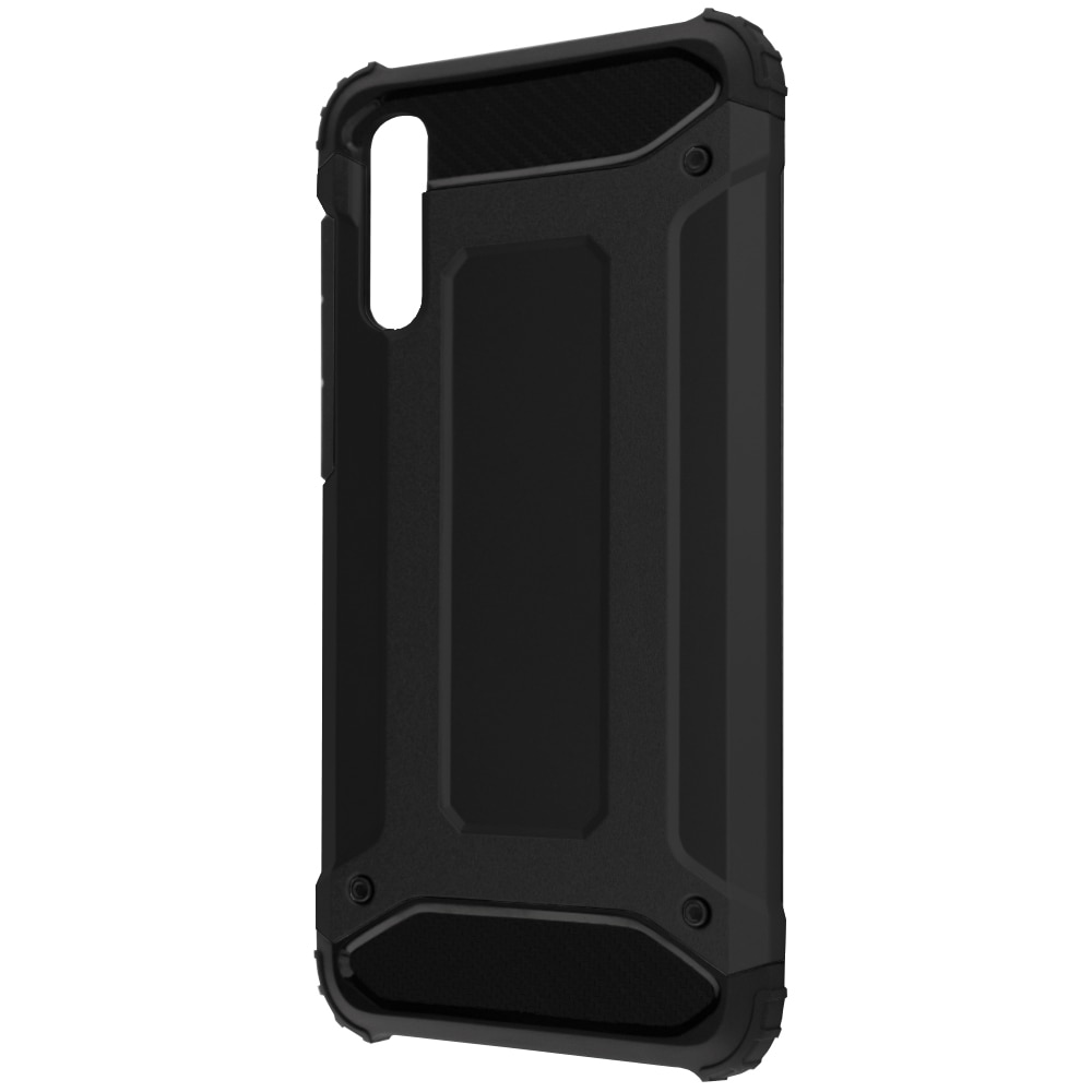 Husa de protectie compatibila cu Samsung Galaxy A50, A30s, A50s Hybrid Armor - Negru