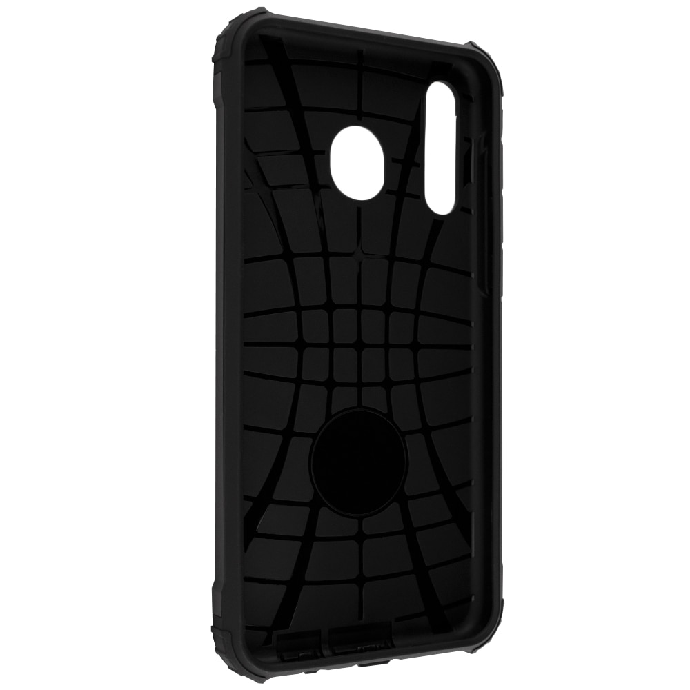 Husa de protectie compatibila cu Samsung Galaxy A50, A30s, A50s Hybrid Armor - Negru