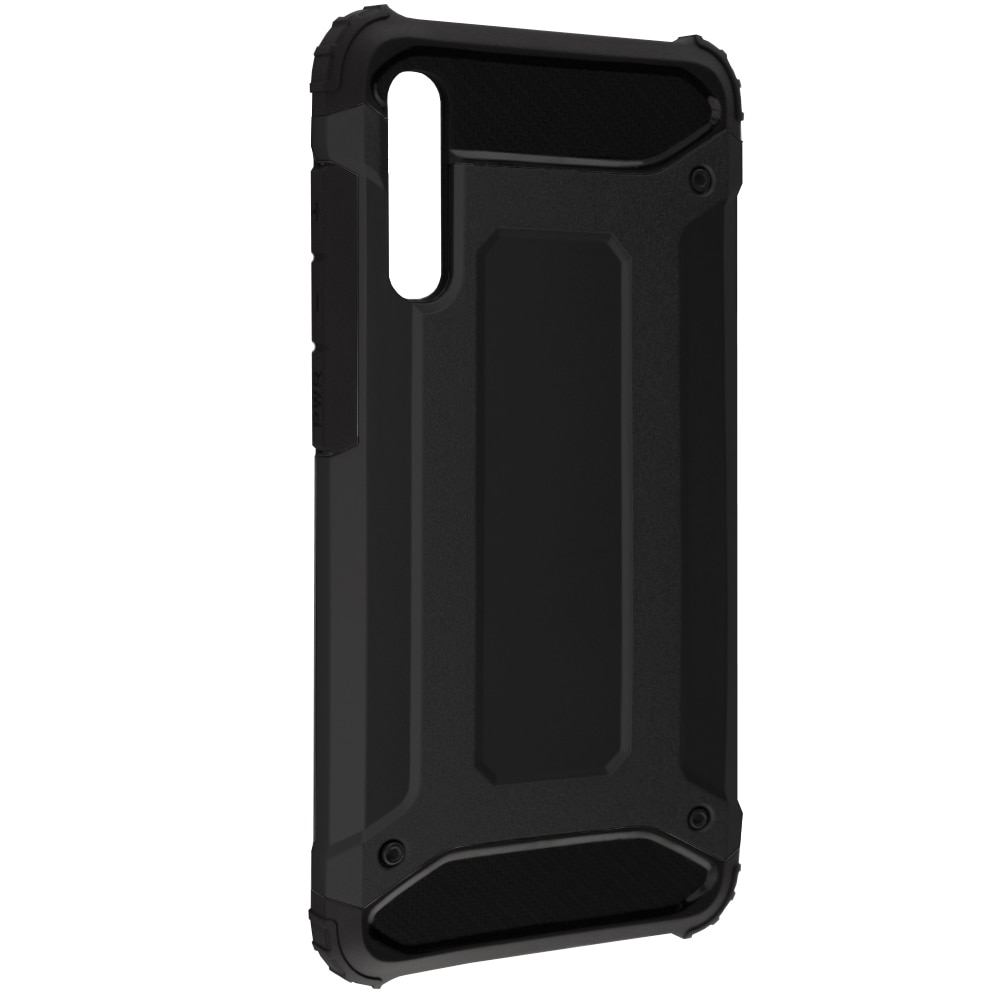 Husa de protectie compatibila cu Samsung Galaxy A50, A30s, A50s Hybrid Armor - Negru