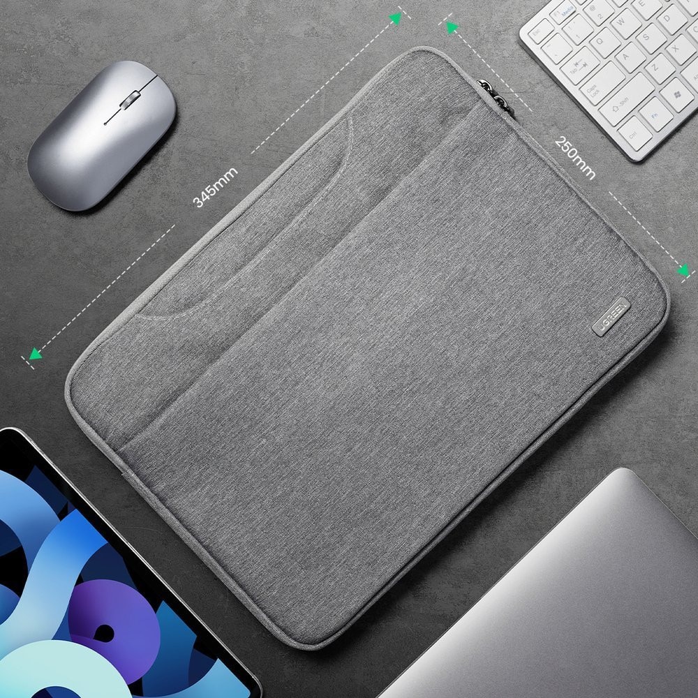 Geanta laptop UGREEN LP437 gri 25x34.5x6cm, protectie 3 straturi, compartimente multiple