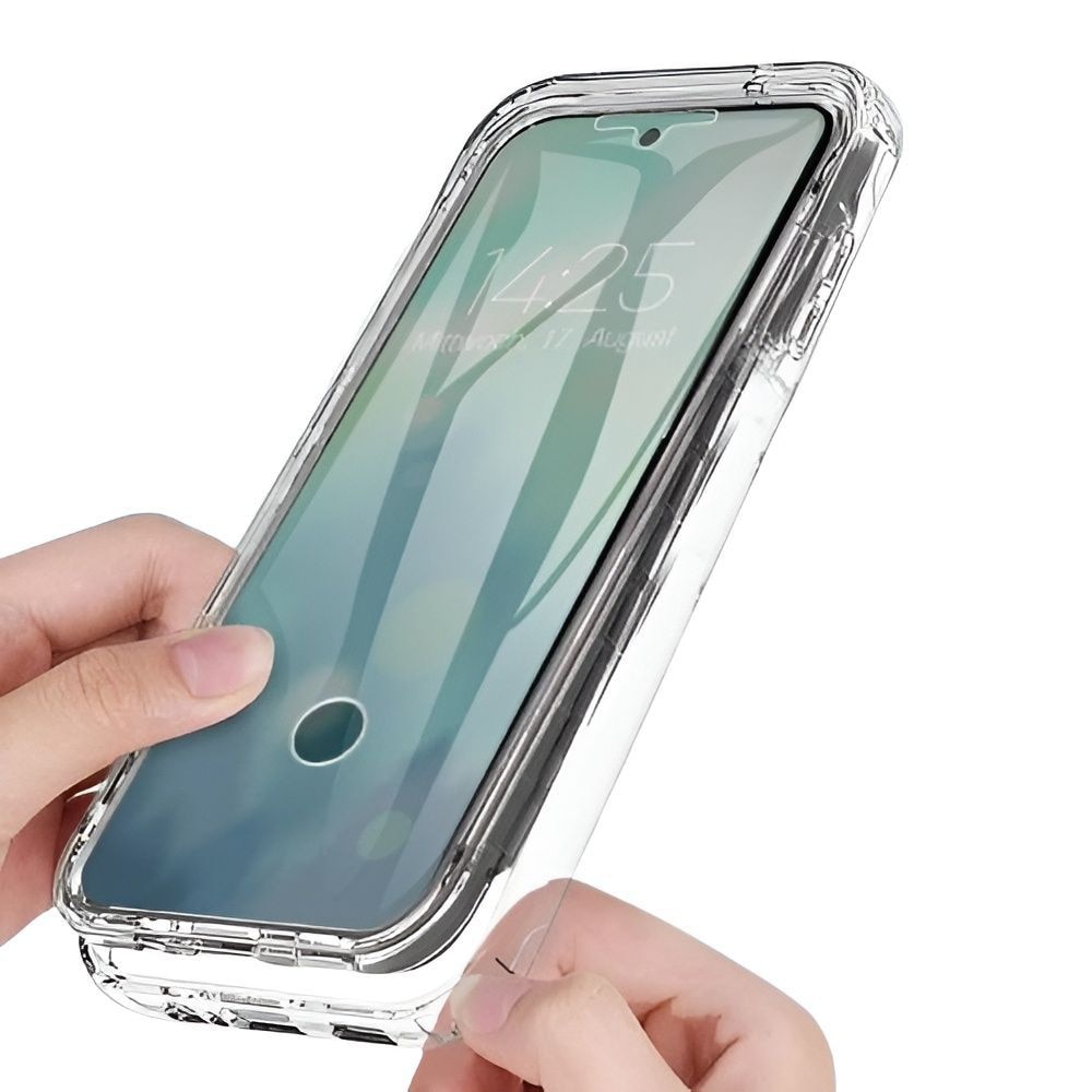 Husa 360 grade (Fata + Spate) pentru Samsung S22 Ultra Transparent