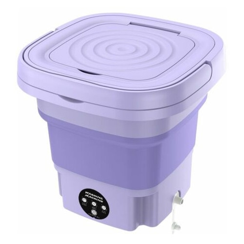 Masina de spalat portabila Tigrezy cu uscator, mini masina de spalat pliabila de 8L, 3 moduri, masina de spalat de calatorie, masina de spalat mica pentru haine de bebelusi, lenjerie intima