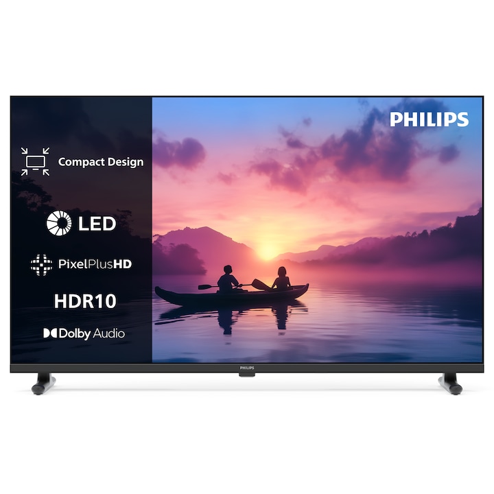 Televizor LED Philips 101 cm 40" 40PFS6050/12, Full HD, Smart TV, WiFi, CI