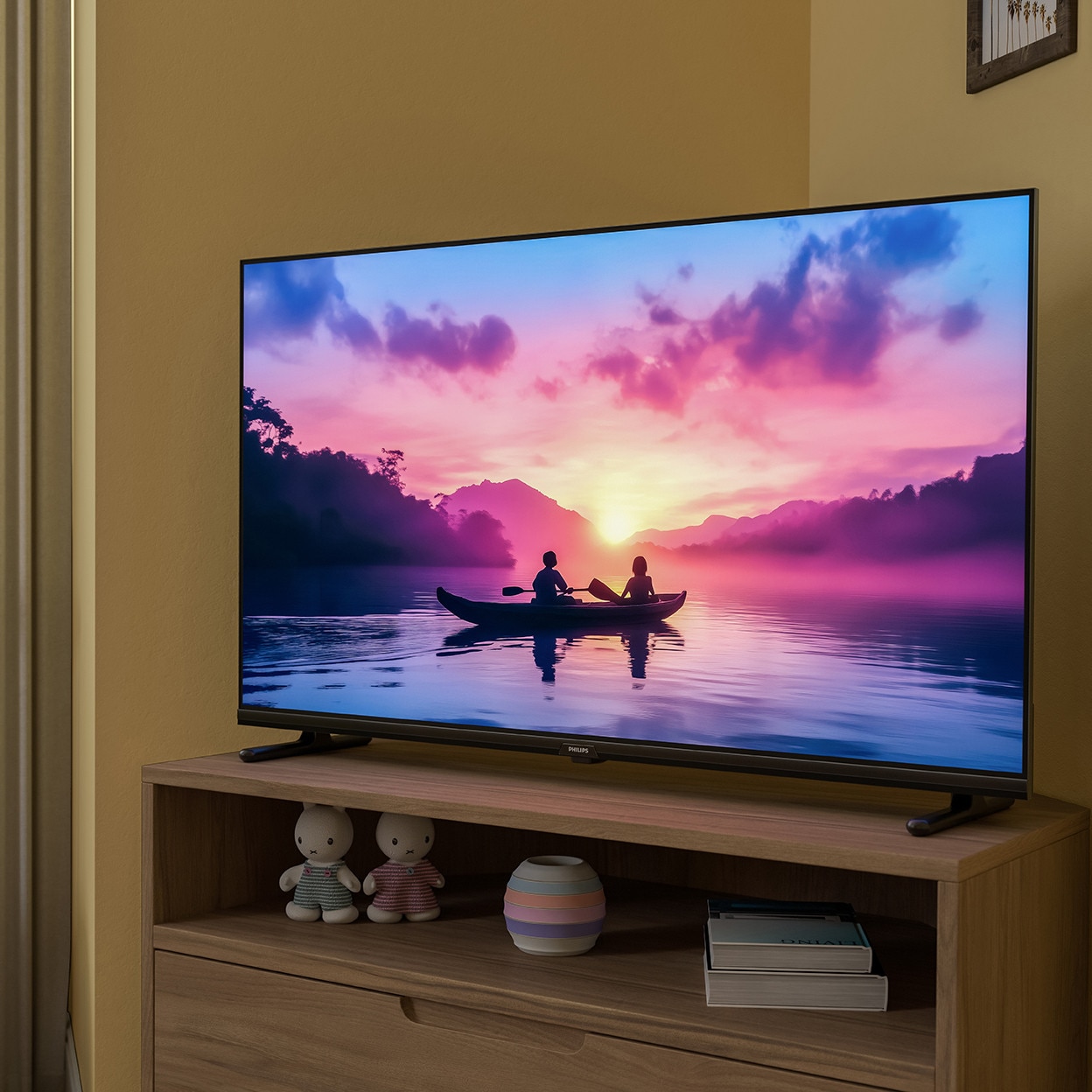 Televizor LED Philips 101 cm 40" 40PFS6050/12, Full HD, Smart TV, WiFi, CI