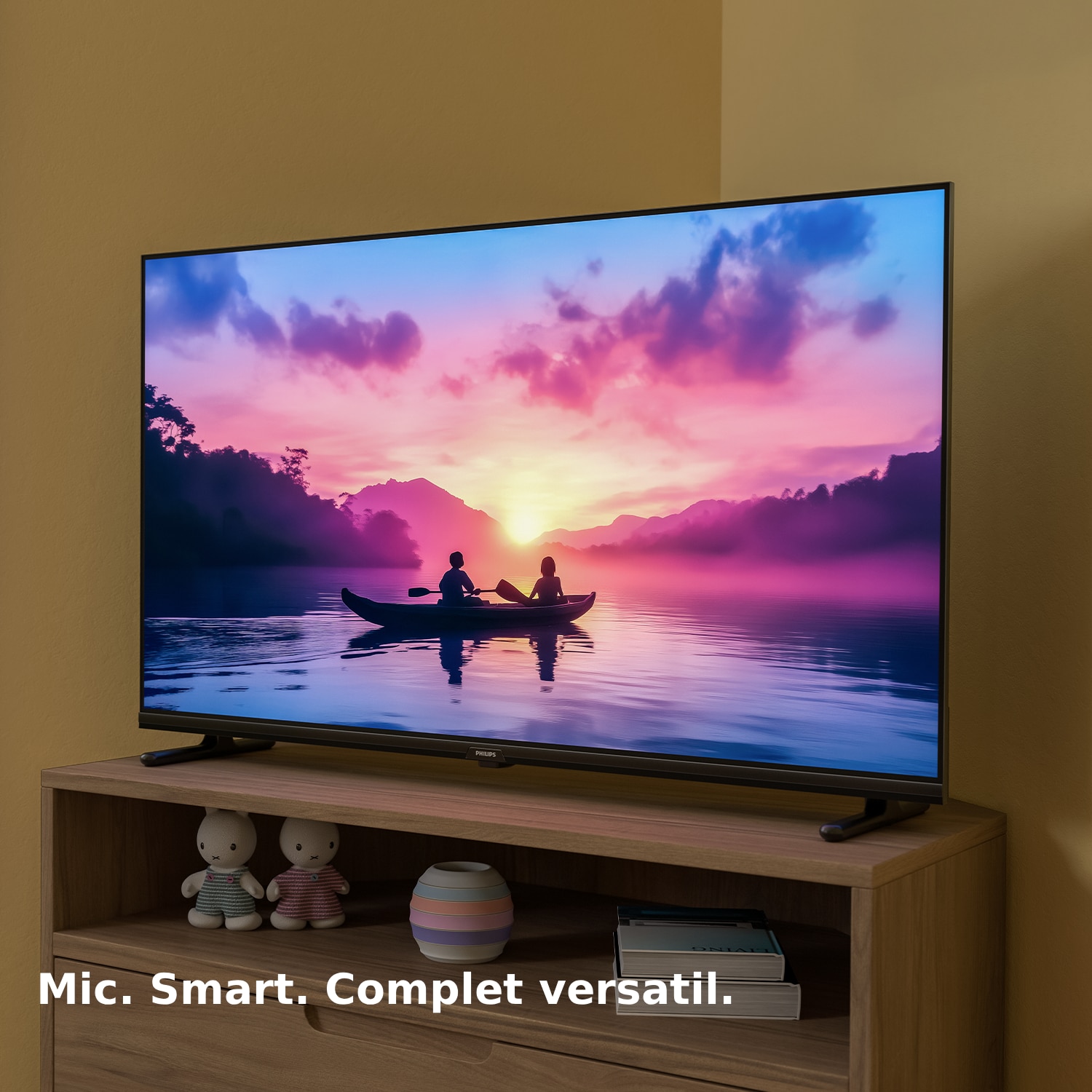 Televizor LED Philips 101 cm 40" 40PFS6050/12, Full HD, Smart TV, WiFi, CI