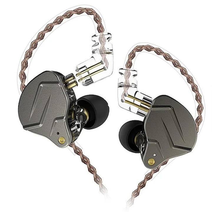 Kz Acoustics Zsn Pro Gray - Casti Monitorizare In-Ear