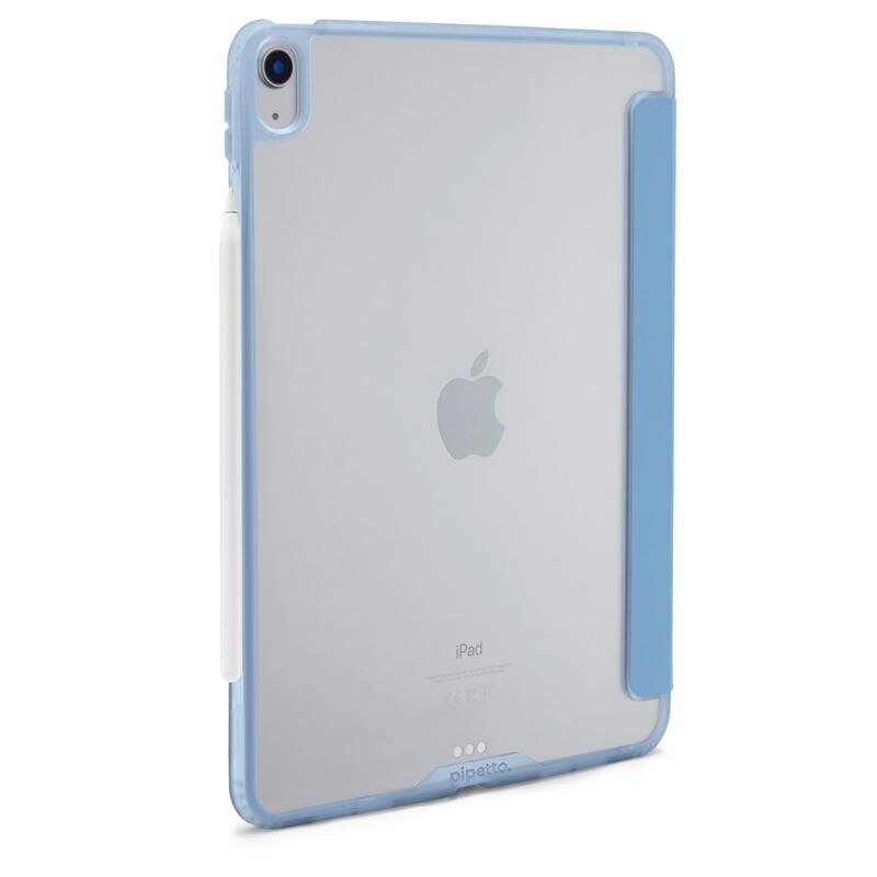 Husa Pipetto Origami No1 compatibila cu iPad Air 4 2020 / 5 2022 / 6 2024 Light Blue