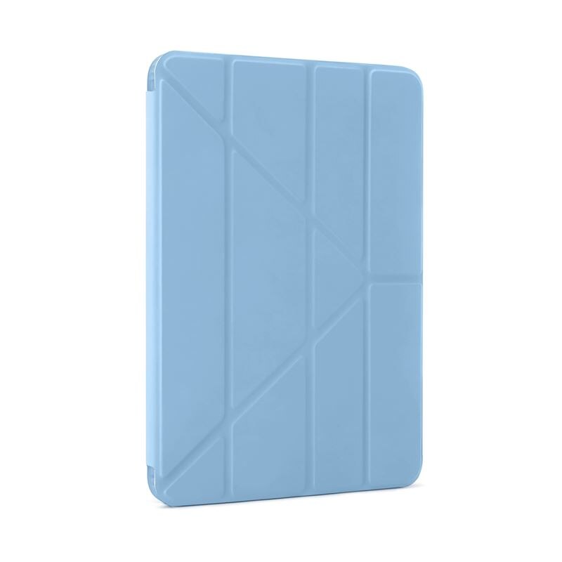 Husa Pipetto Origami No1 compatibila cu iPad Air 4 2020 / 5 2022 / 6 2024 Light Blue