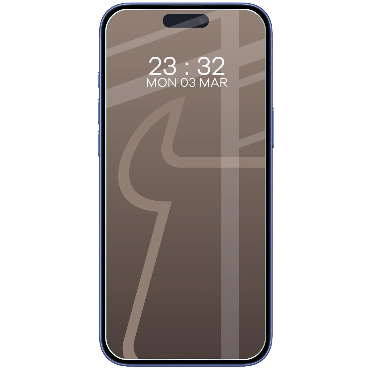 Folie protectie telefon, BizonMobile Sticla hibrida, pentru Apple iPhone 16 Plus, 9H, 0,43mm, transparent