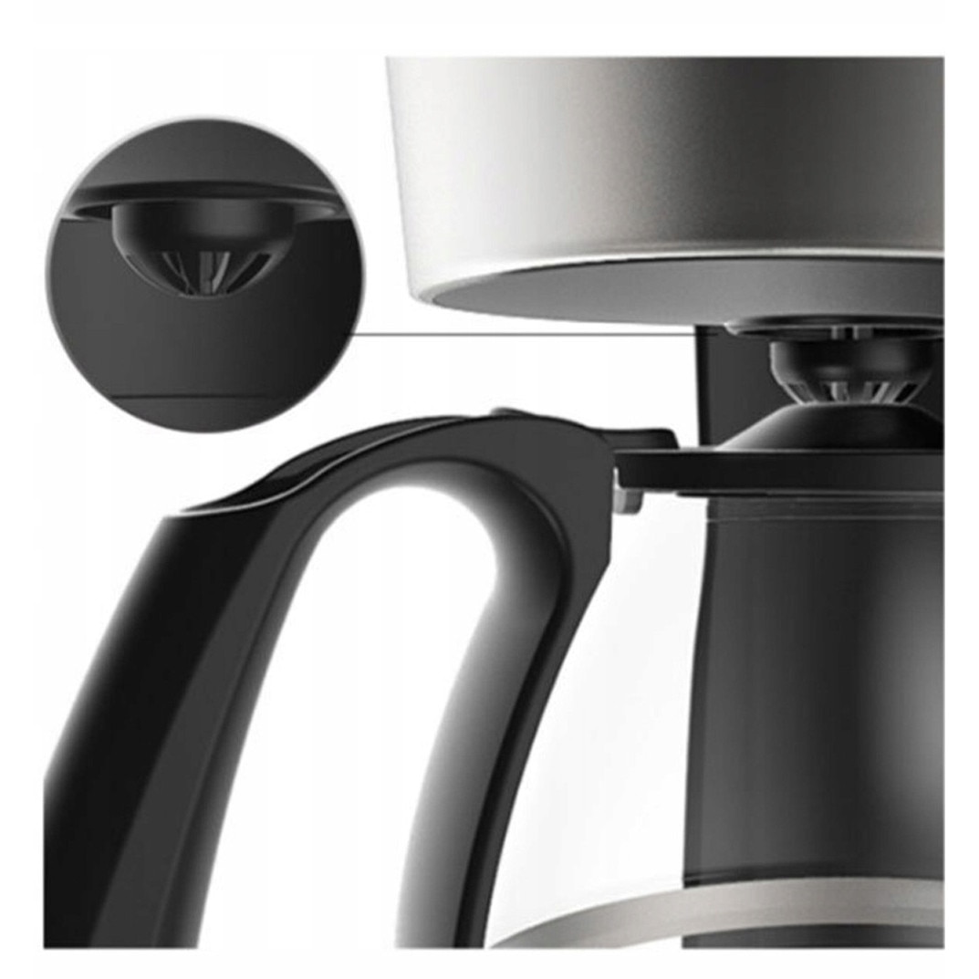 Cafetiera cu rezervor din sticla, cu filtru detasabil