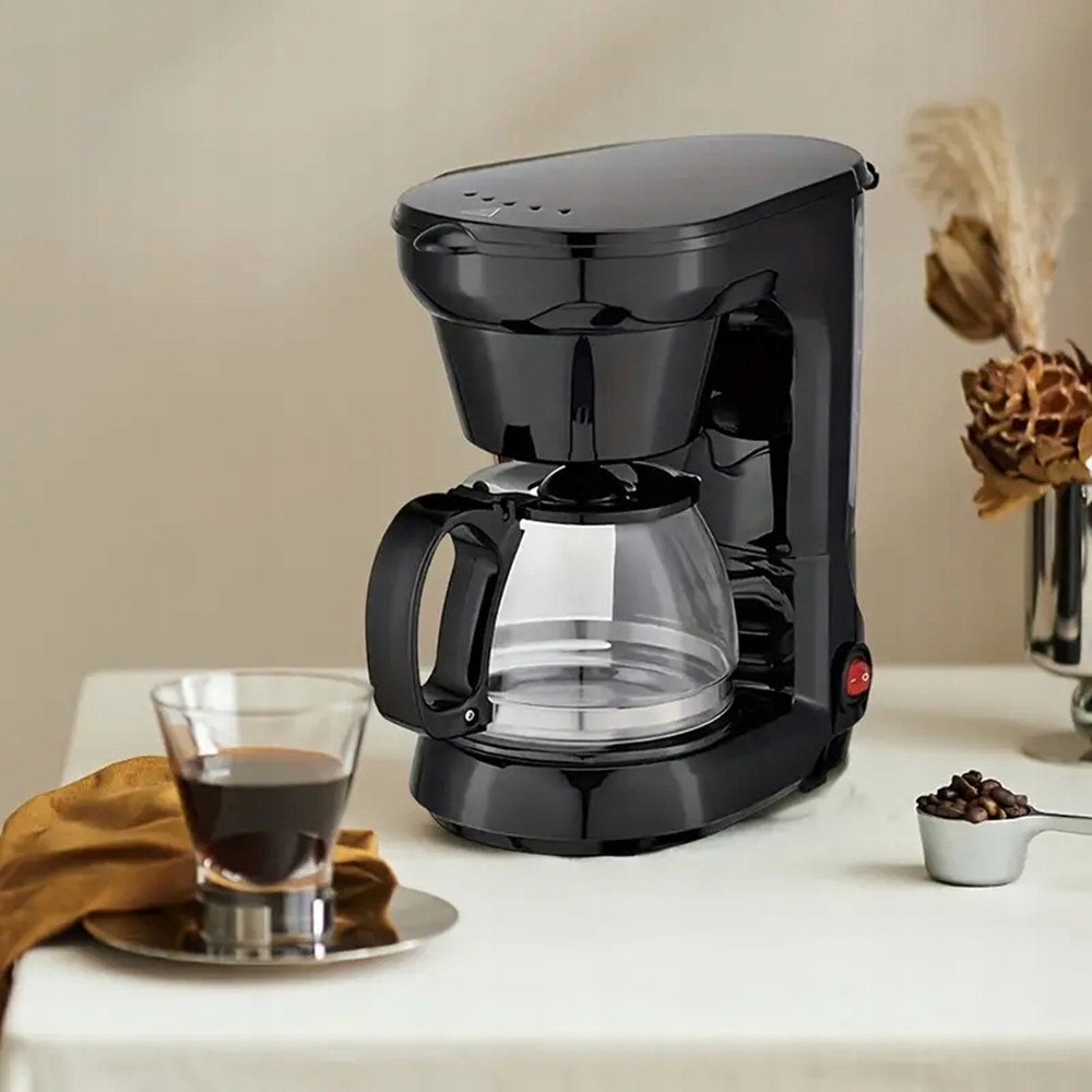 Cafetiera cu rezervor din sticla, cu filtru detasabil
