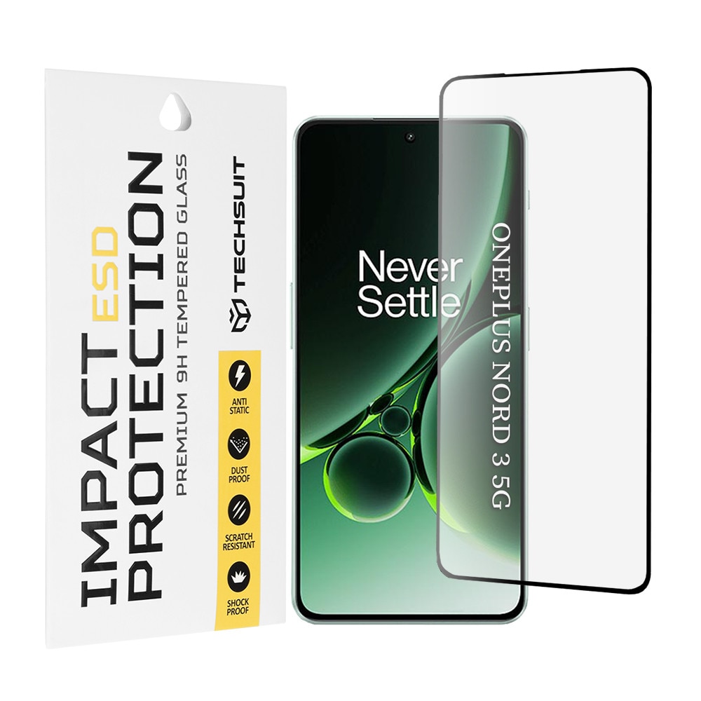 Folie telefon ESD Glass OnePlus Nord 3 Negru