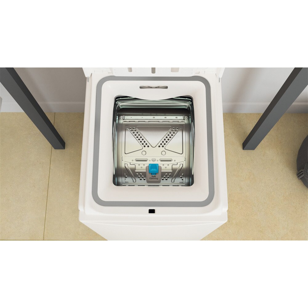 Masina de spalat rufe, Whirlpool, 1200 rpm, tehnologie 6th Sense, 6 kg, clasa energetica C, alb