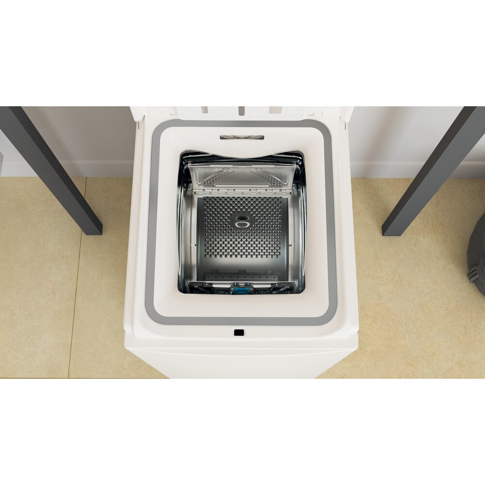 Masina de spalat rufe, Whirlpool, 1200 rpm, tehnologie 6th Sense, 6 kg, clasa energetica C, alb