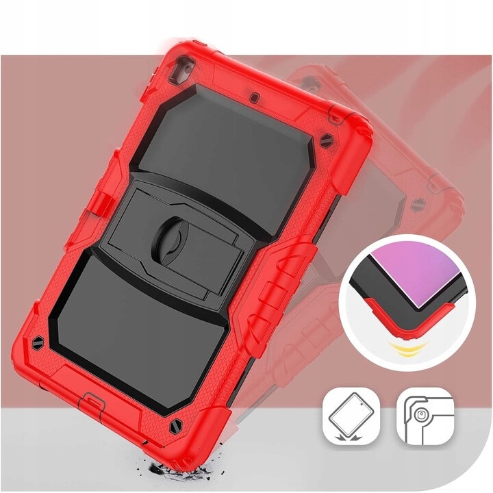 Husa pentru iPad Pro 11/Air 5/4, Culoare Rosie